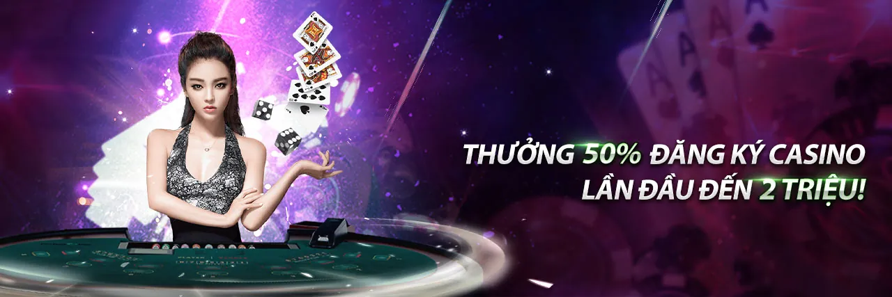 Sảnh casino sang trọng của 88casino